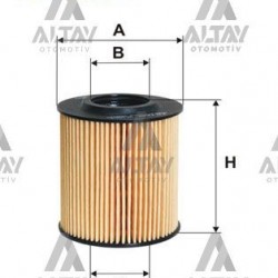 YAĞ FİLTRESİ POLO / A1 / CORDOBA / FABIA 09-15 1.2 TDI CFWA YAĞ FİLTRESİ POLO / A1 / CORDOBA / FABIA 09-15 1.2 TDI CFWA